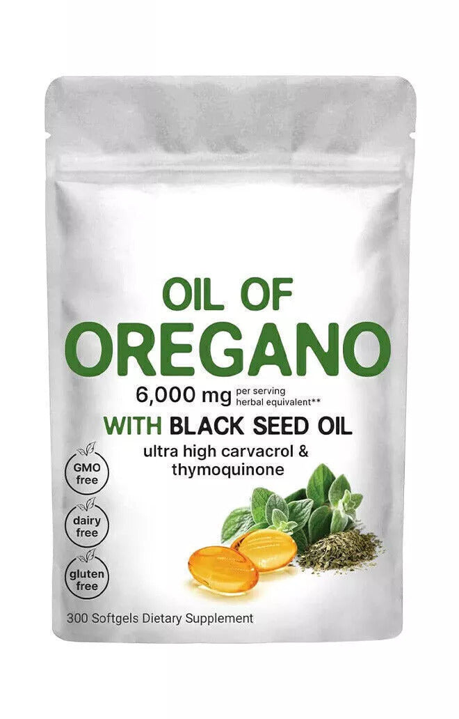 Organic Oregano Extract - High Potency Hot Capsules