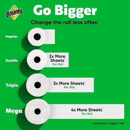 Bounty Paper Towels Triple Roll 6 Pack